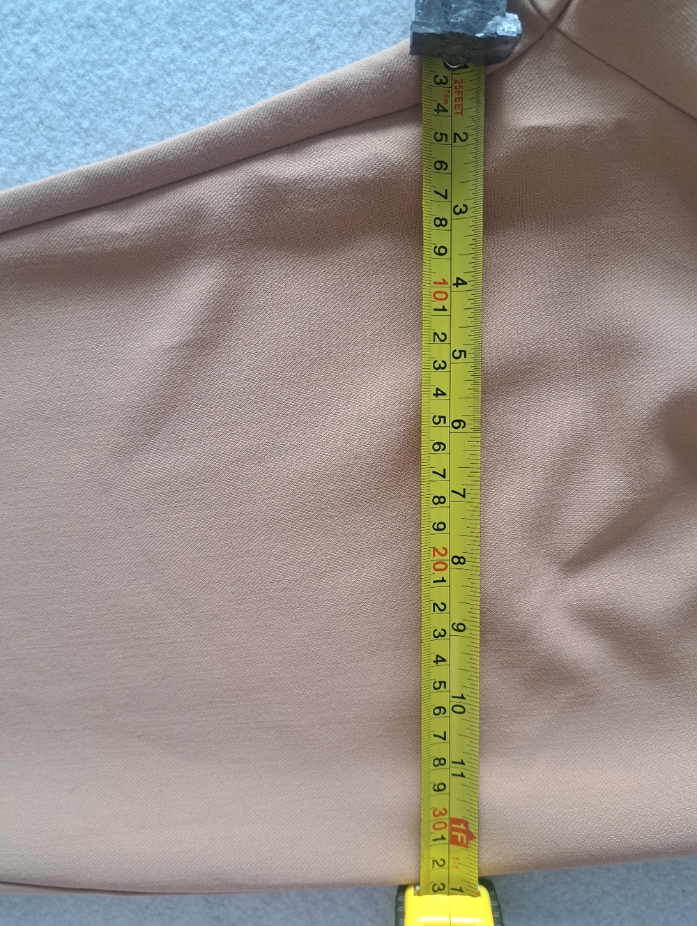 Abercrombie & Fitch Sloane Tailored Wide Leg Pant in Beige - Picture 10 of 15
